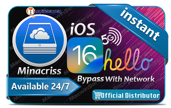 Mina Tool iCloud Bypass iOS 16 With Network
